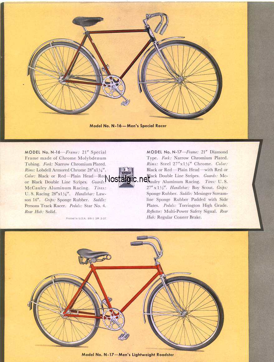 1937 National / Dayton Catalog Picture 8 Dave's Vintage Bicycles